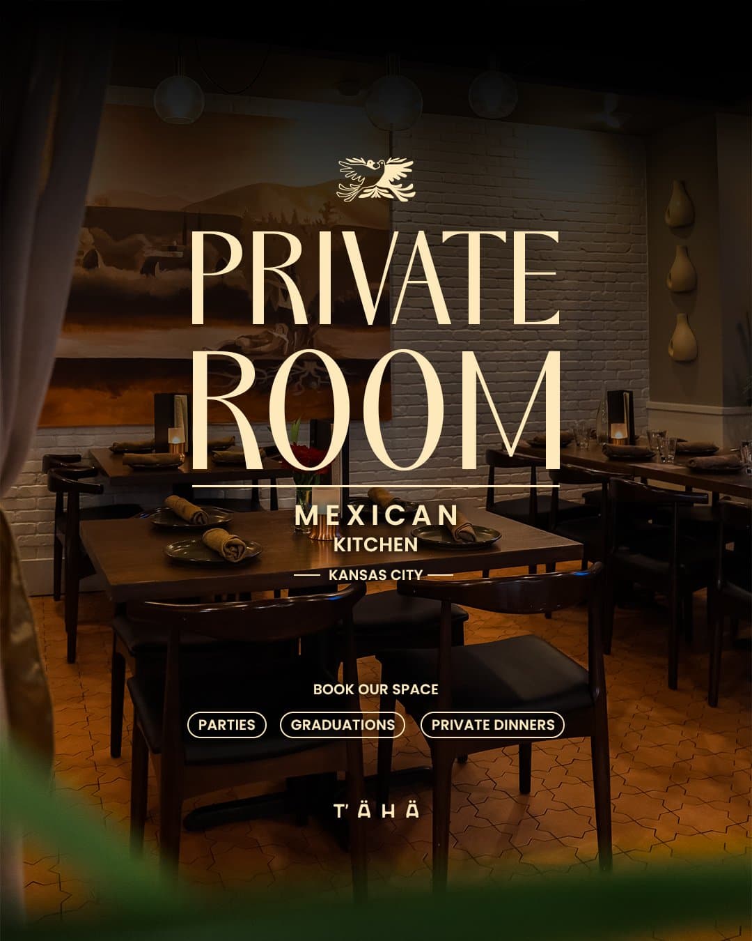Work produced for T’ÄHÄ Mexican Kitchen